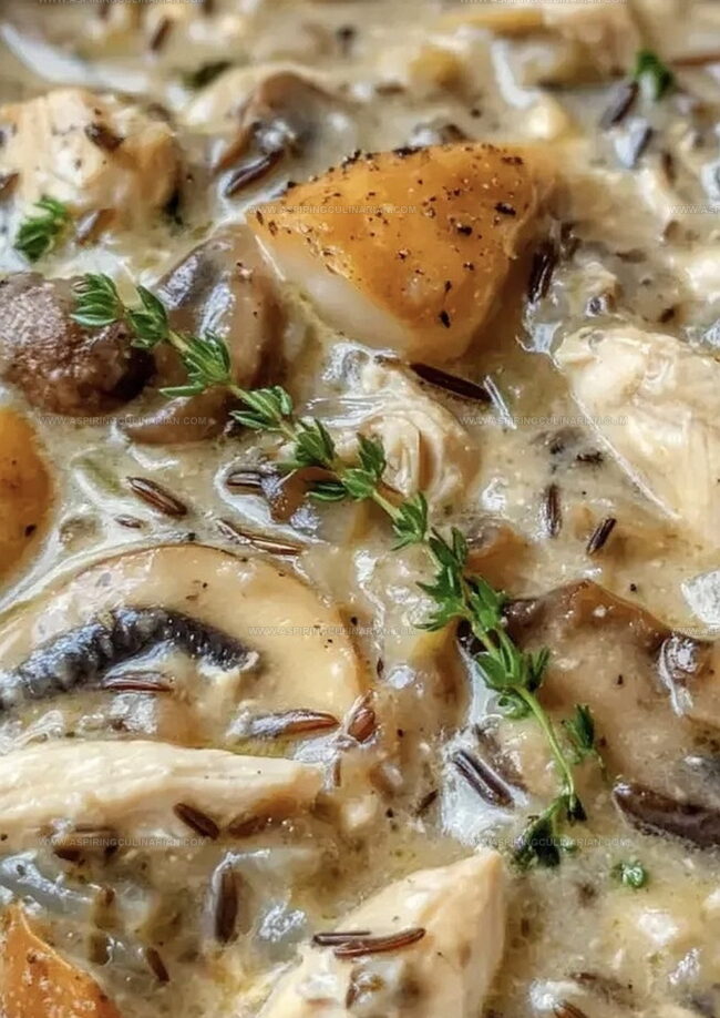 Top Reasons to Crave Creamy Mushroom Chicken Wild Rice Soup