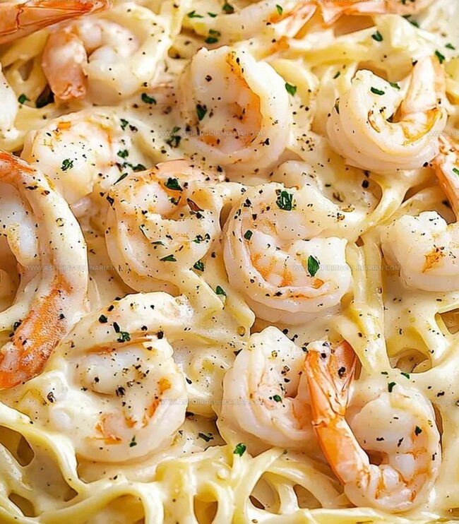 Shrimp Alfredo Styles and Mix-Ins