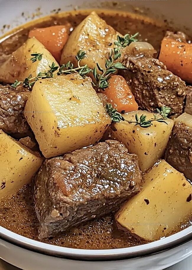 Slow Cooker Beef Stew Comforts