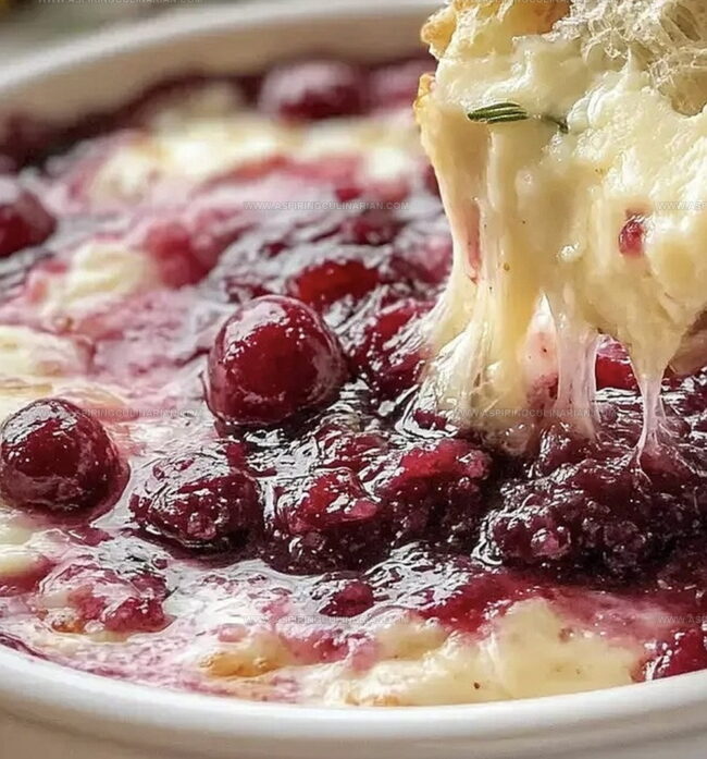 Easy Steps for Making Cranberry Brie Honey Dip