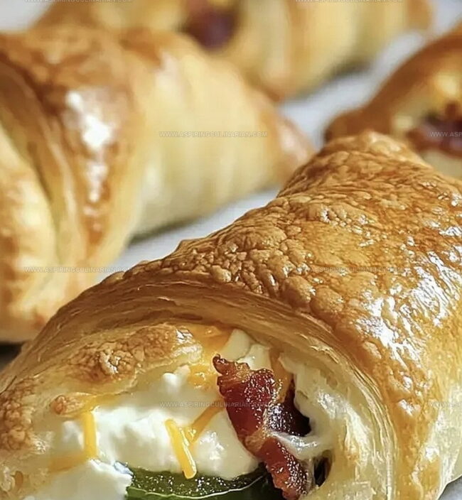 Instructions for Assembling Spicy Crescent Rolls