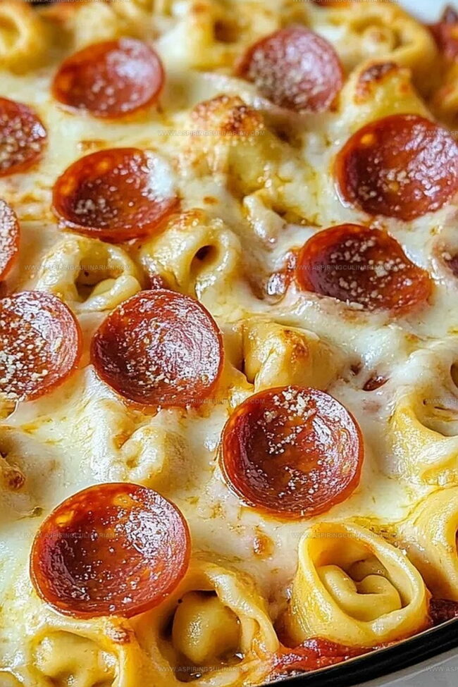 Cheese Tortellini Pepperoni Pizza Casserole Cooking Tips Only Pros Know