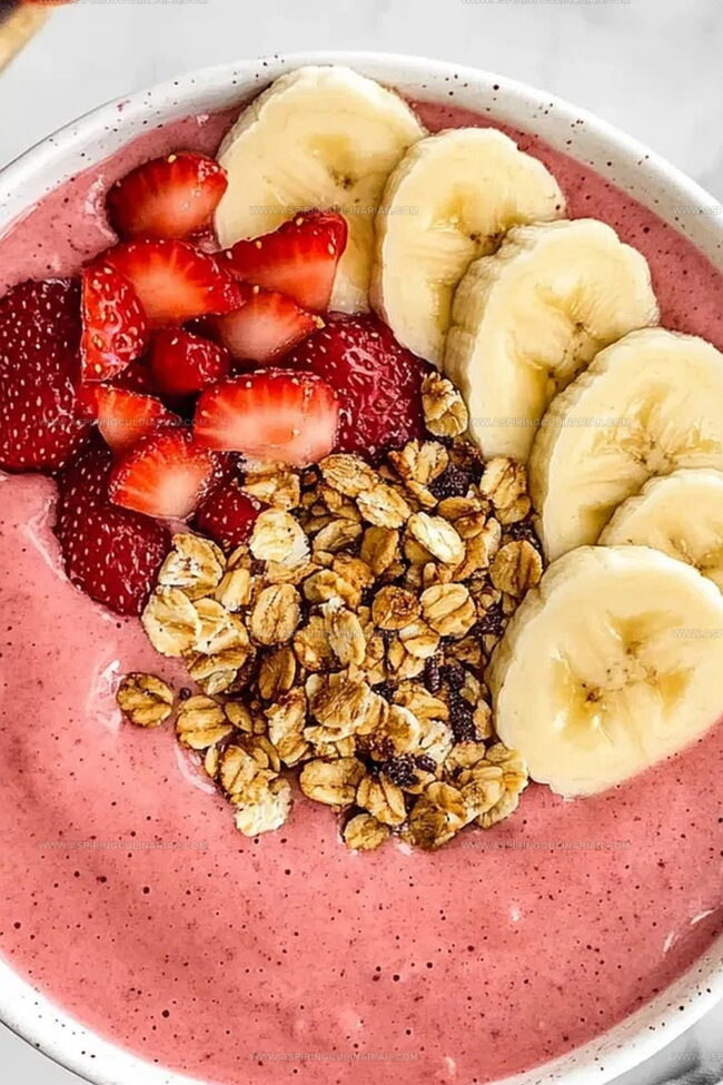 Tips for a Thick, Fresh Smoothie Bowl