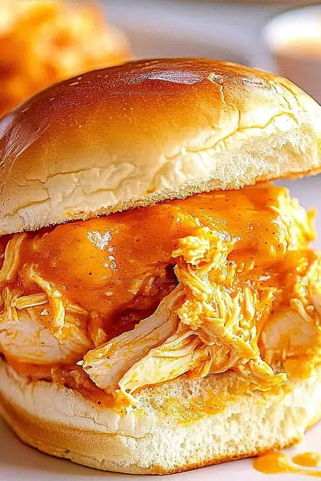 Buffalo Chicken Sliders Creative Spins