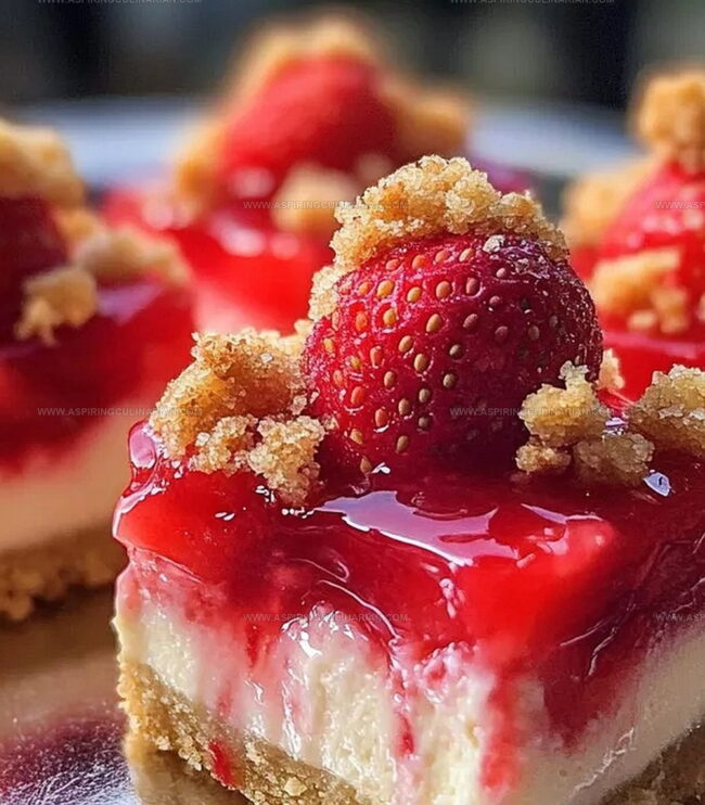 Unique Ways to Make Strawberry Crunch Cheesecake Bites