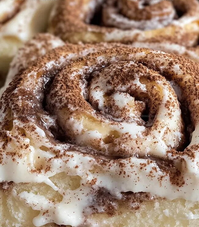 Cinnamon Roll Variations with Tiramisu Flavor