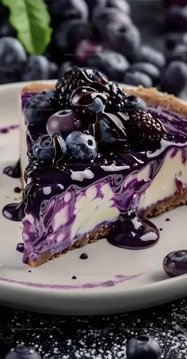 Blueberry Cheesecake with Sauce: Standout Qualities