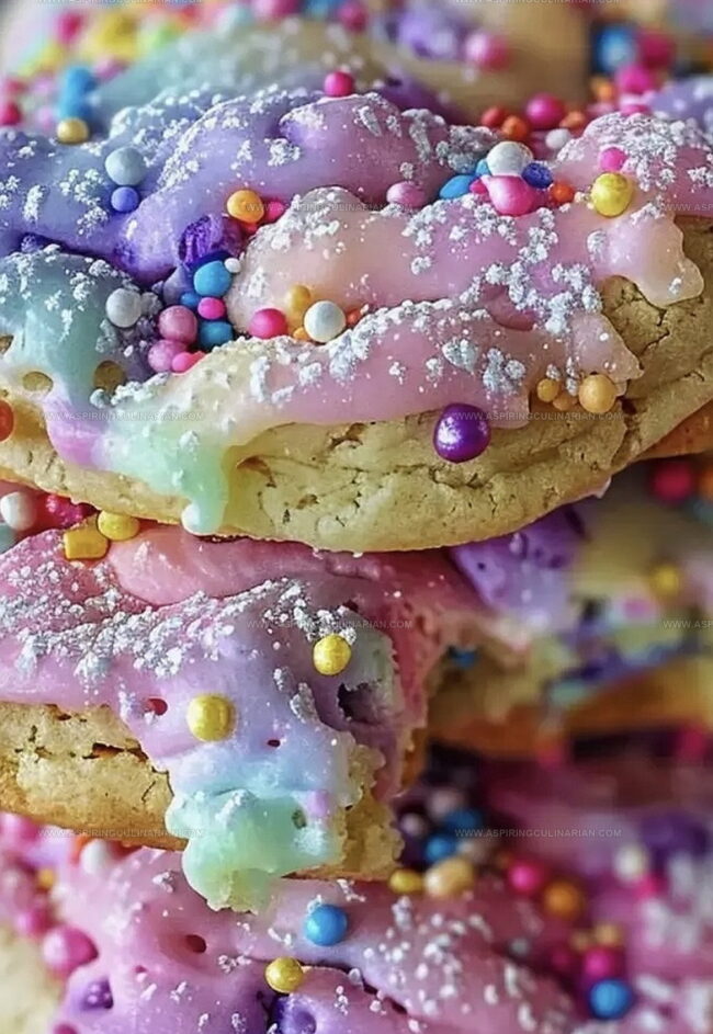 How to Make Unicorn Poop Cookies Step by Step