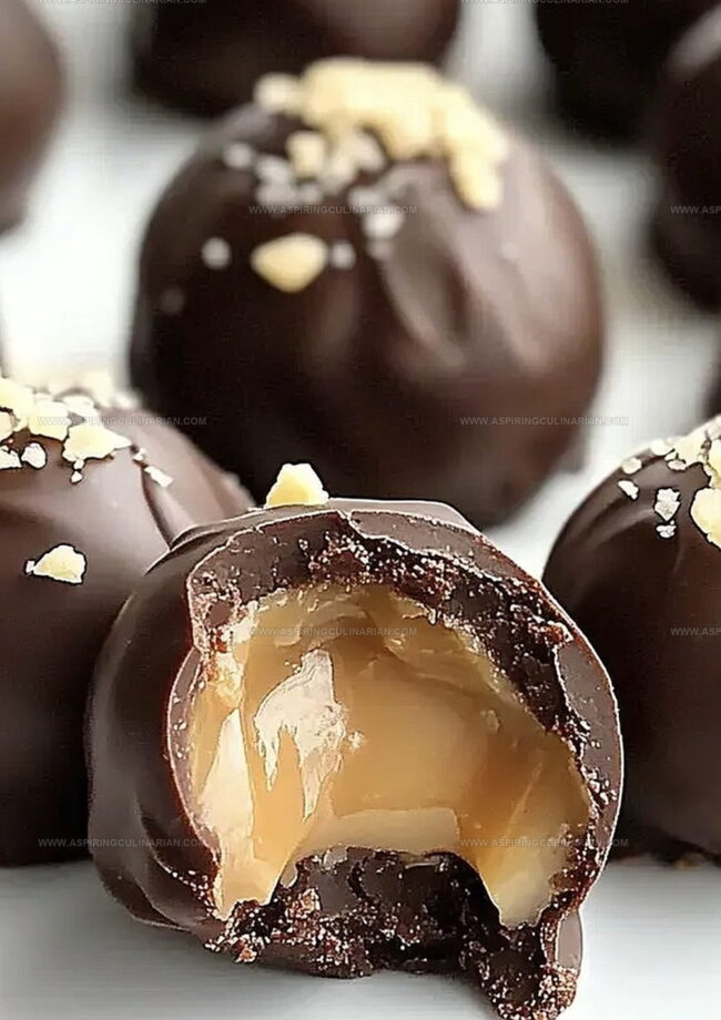 Salted Caramel Fudge Truffles to Delight Your Senses