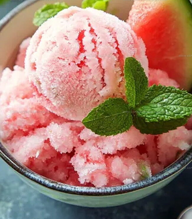 Mint Ice Cream Granita New Variations to Explore