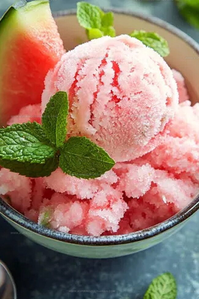 Tips and Tricks for Mint Ice Cream Granita