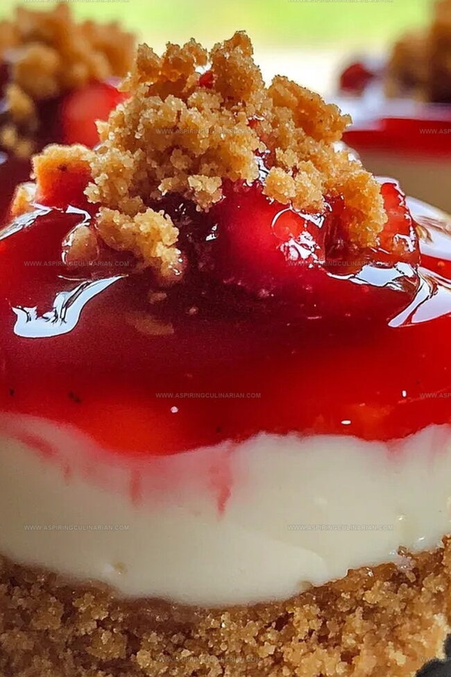 Tips for Mini Strawberry Crunch Cheesecake Bites