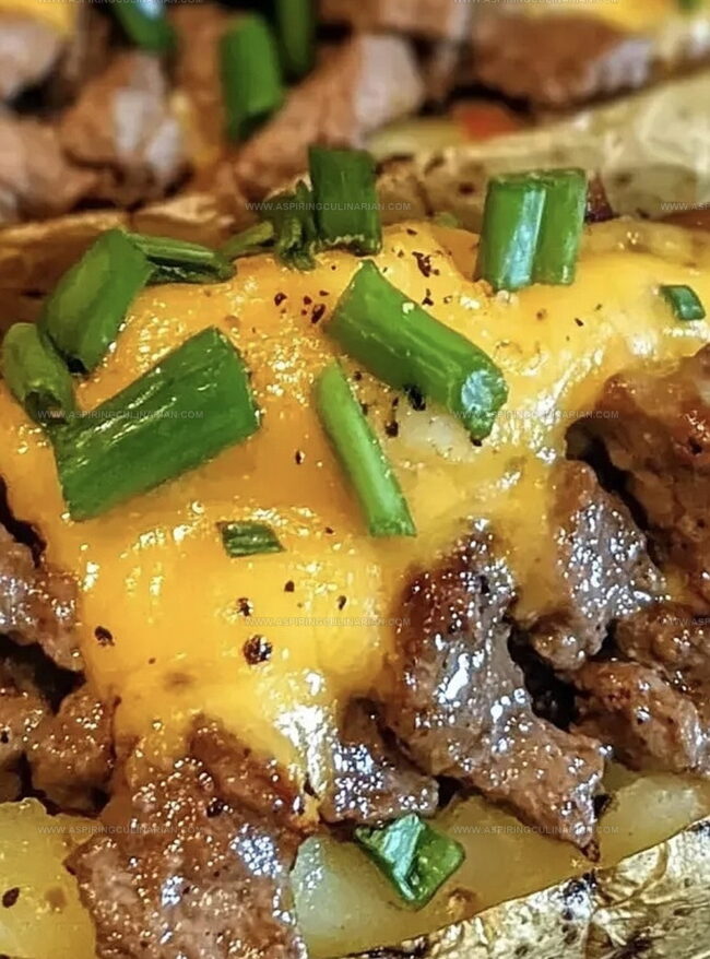 Tater Tips for Cheesesteak Heaven