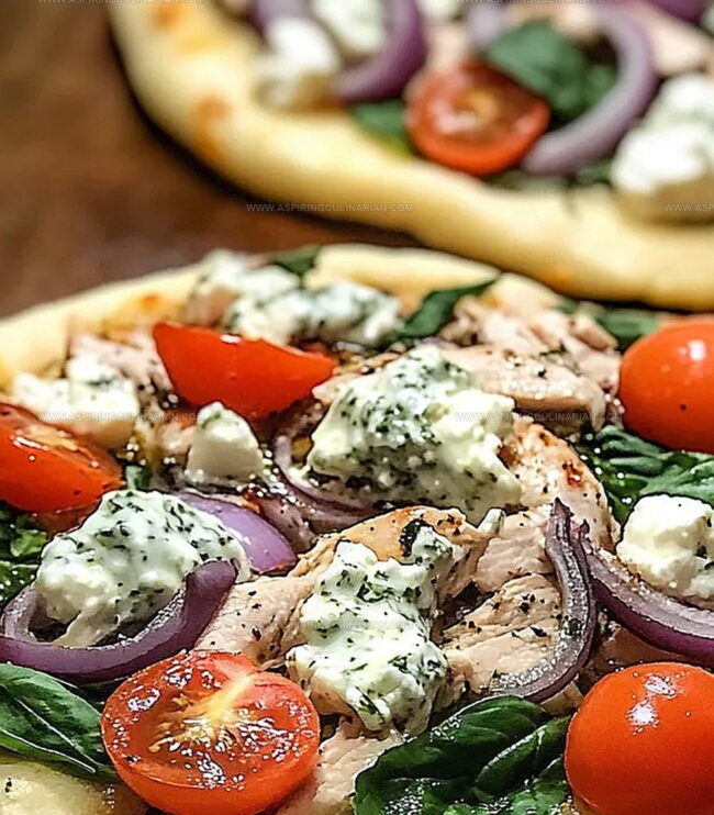 Change-Up Ideas for Tzatziki Chicken and Veggie Naan Pizza