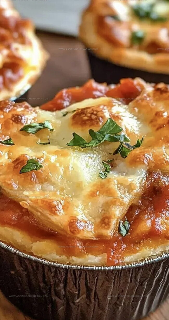 Pizza Pot Pies - Comfort Food in Every Spoonful