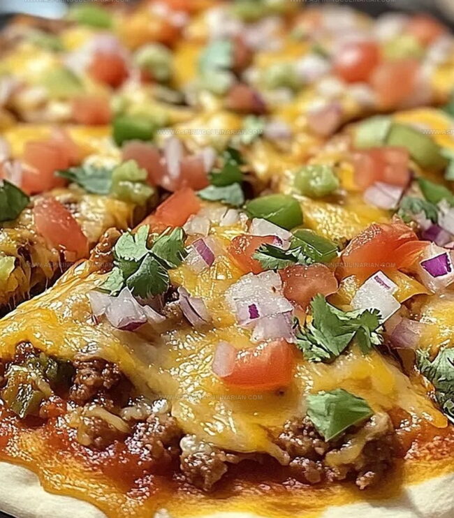 Homemade Mexican Pizza Mix-And-Match Style Ideas