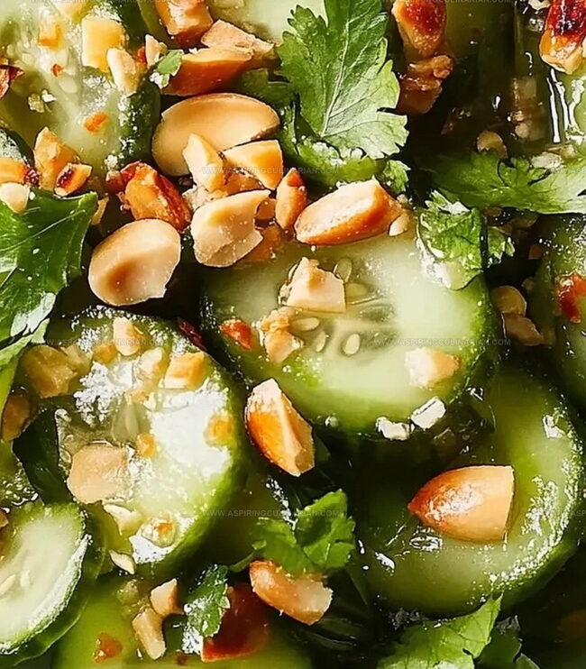 Thai Cucumber Salad Variations