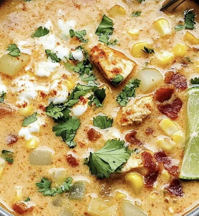 Simple Instructions for Mexican Street Corn Soup