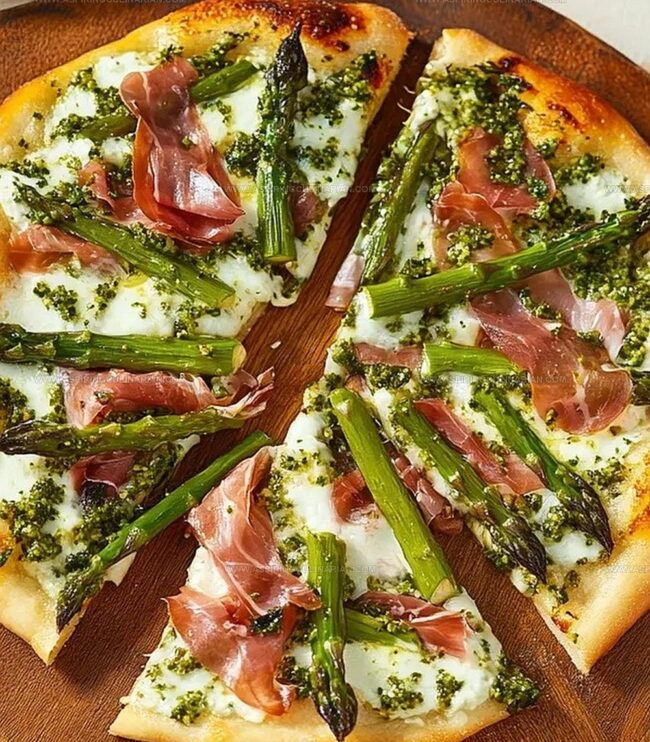 Creative Serving Asparagus White Pizza Ideas
