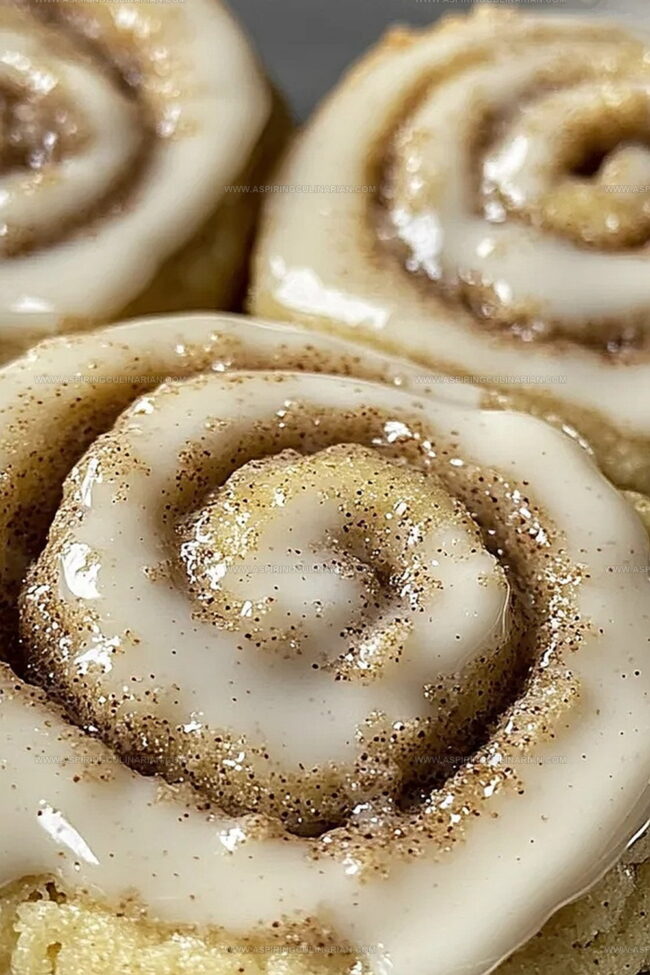 Cinnamon Roll Cookies Baking Tips