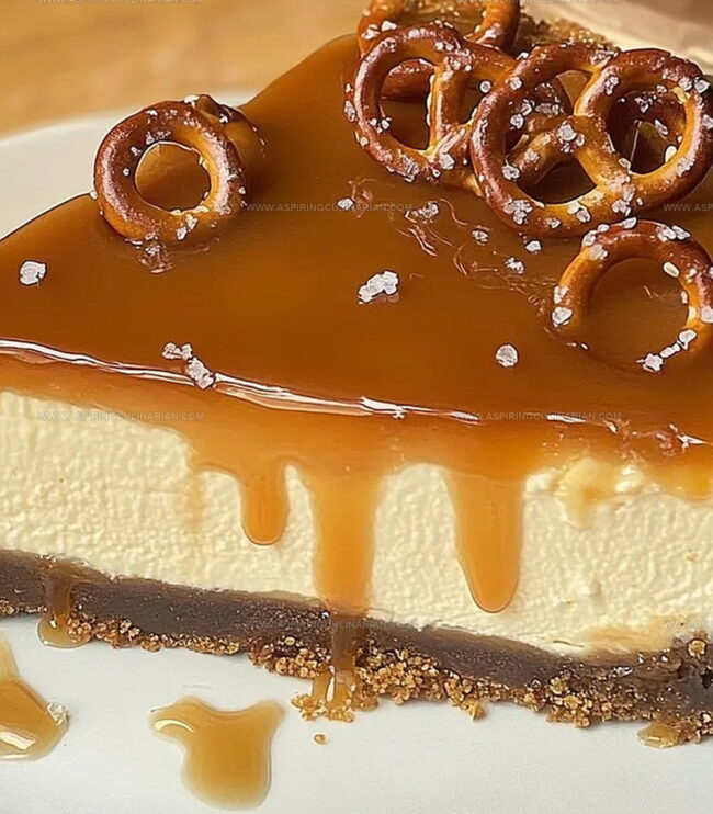 Twist Up Flavors in Pretzel Cheesecake