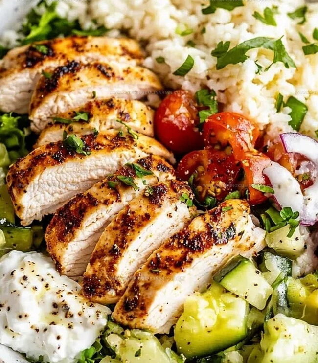 Greek Chicken Bowl Flavor Combos