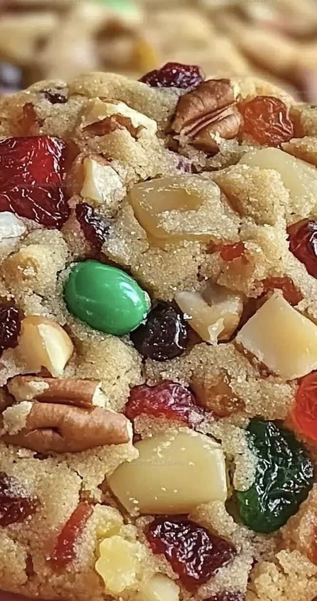 Chewy Fruitcake Cookies—Packed With Holiday Cheer