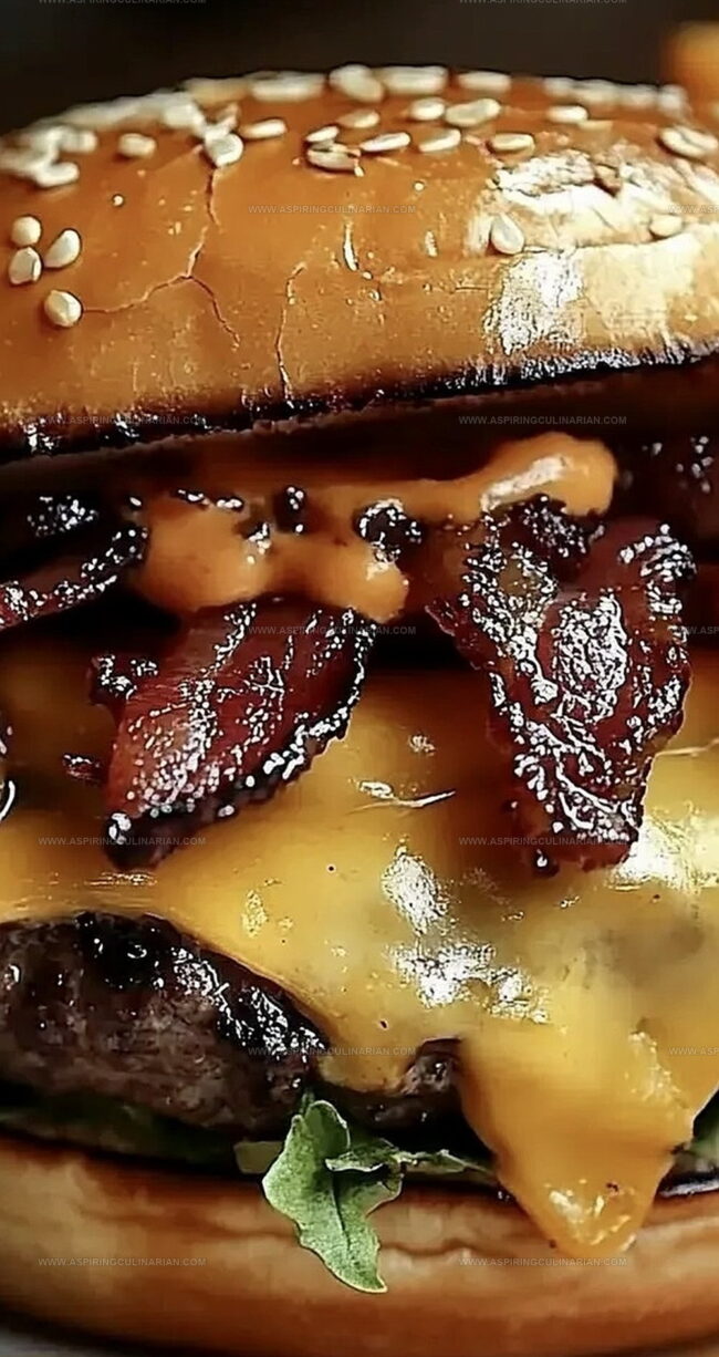 Cheesy Bacon Burger Delight - Reasons to Savor Every Bite