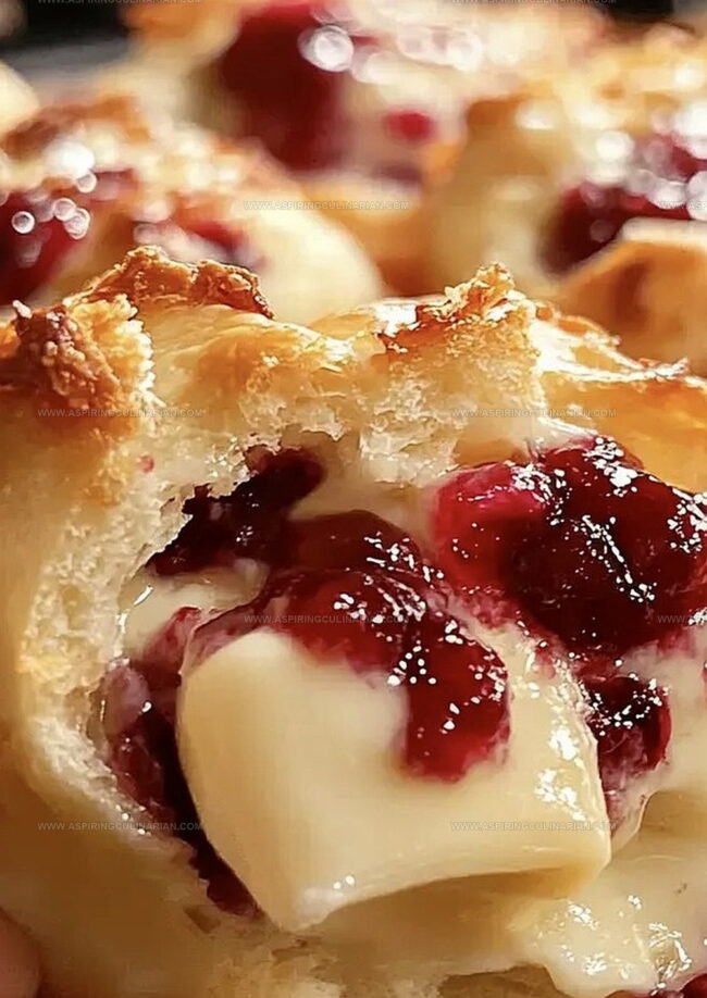 Cranberry Brie Bombs Sure to Impress Guests