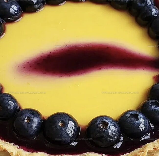 Directions for Blueberry Lemon Curd Tart Preparation