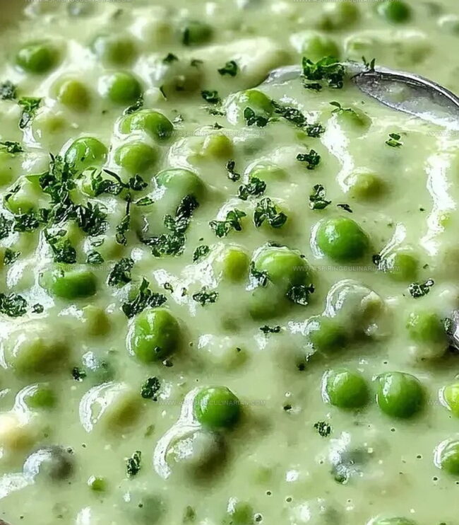 Creamy Peas - Little Tips for Extra Creaminess