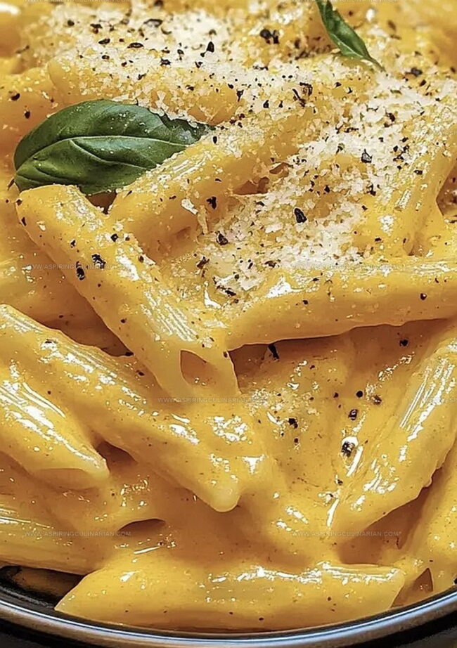 Creamy Pumpkin Pasta Magic