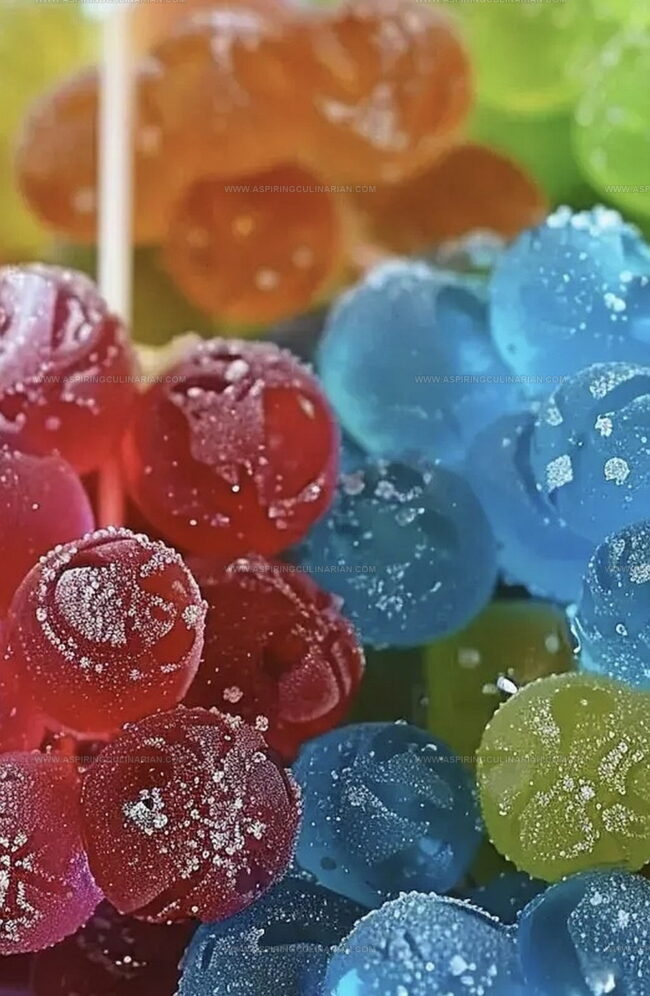 Making Frozen Candy Grapes with Jello