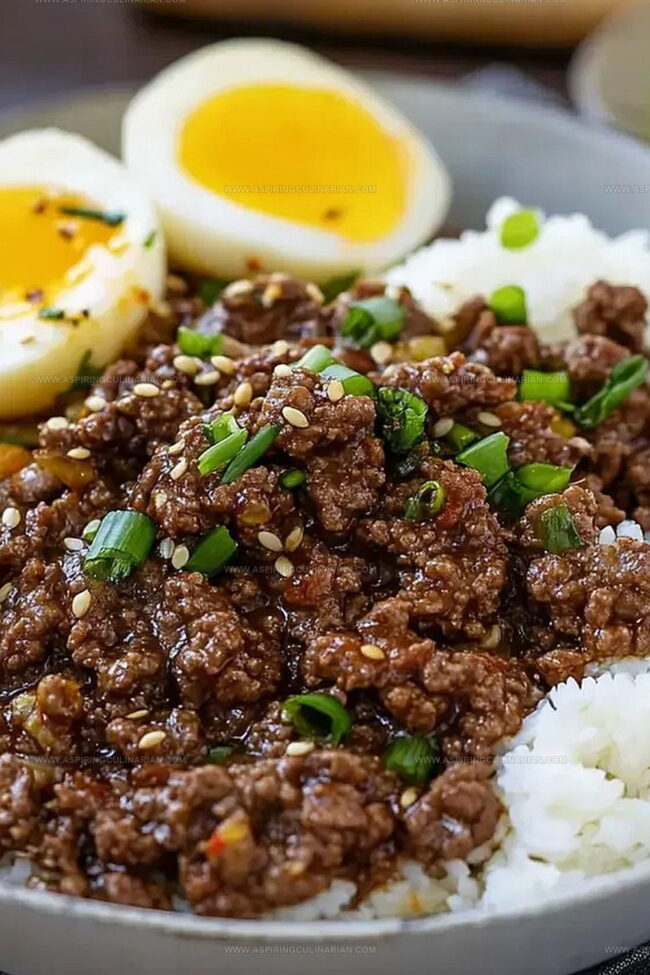 What Makes a Quick Korean-Style Beef Bowl So Tasty