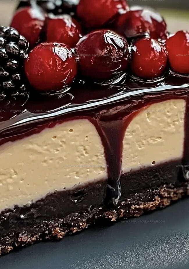 Black Forest Cheesecake: A Decadent Showstopper