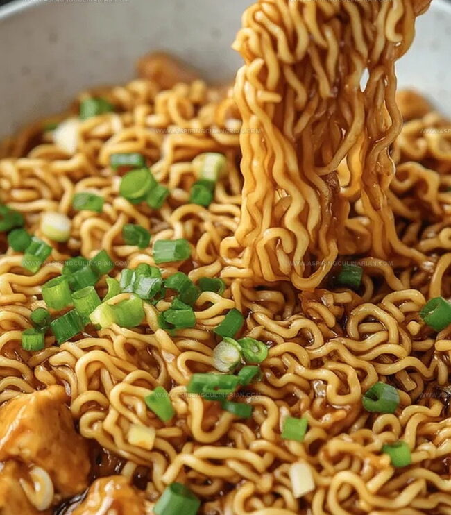 Creative Styles for Saucy Ramen Noodles