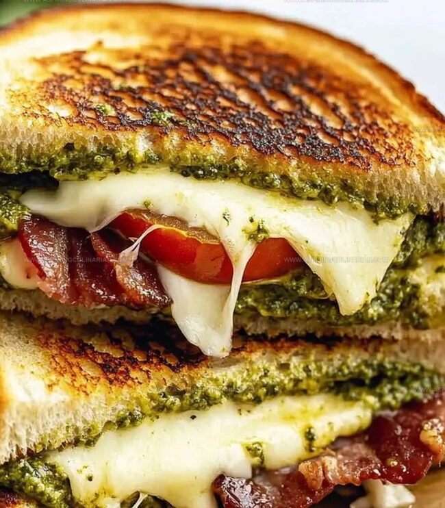 Grilled Cheese Filling Swaps For Pesto Fans