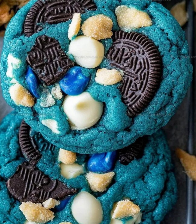 Mix-Ins for Colorful Cookie Monster Cookies