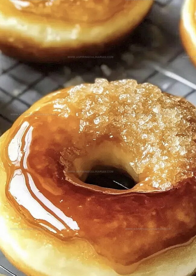 Baked Creme Brulee Donuts Everyone Will Remember