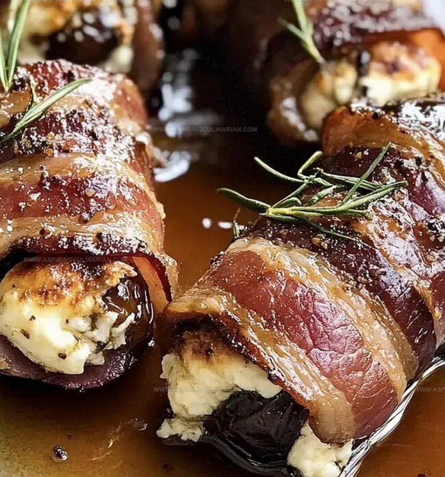 Simple Instructions for Goat Cheese Stuffed Dates