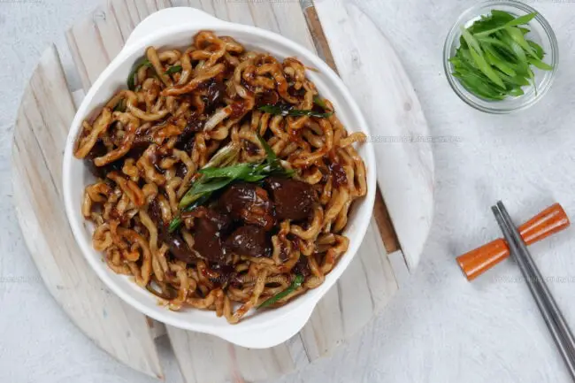 Where Black Bean Noodles Came From