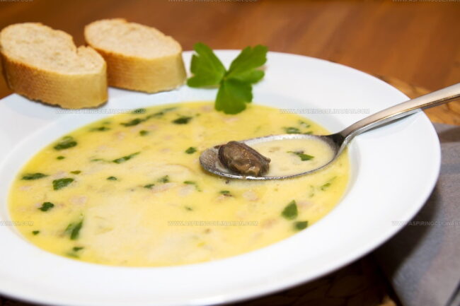 Schneckensuppe